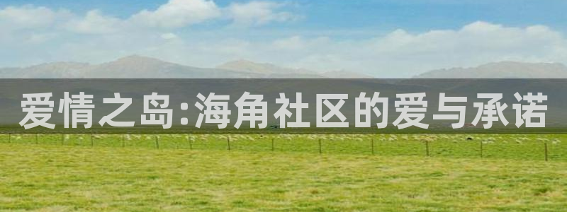 海角社区hja：爱情之岛:海角社区的爱与承诺